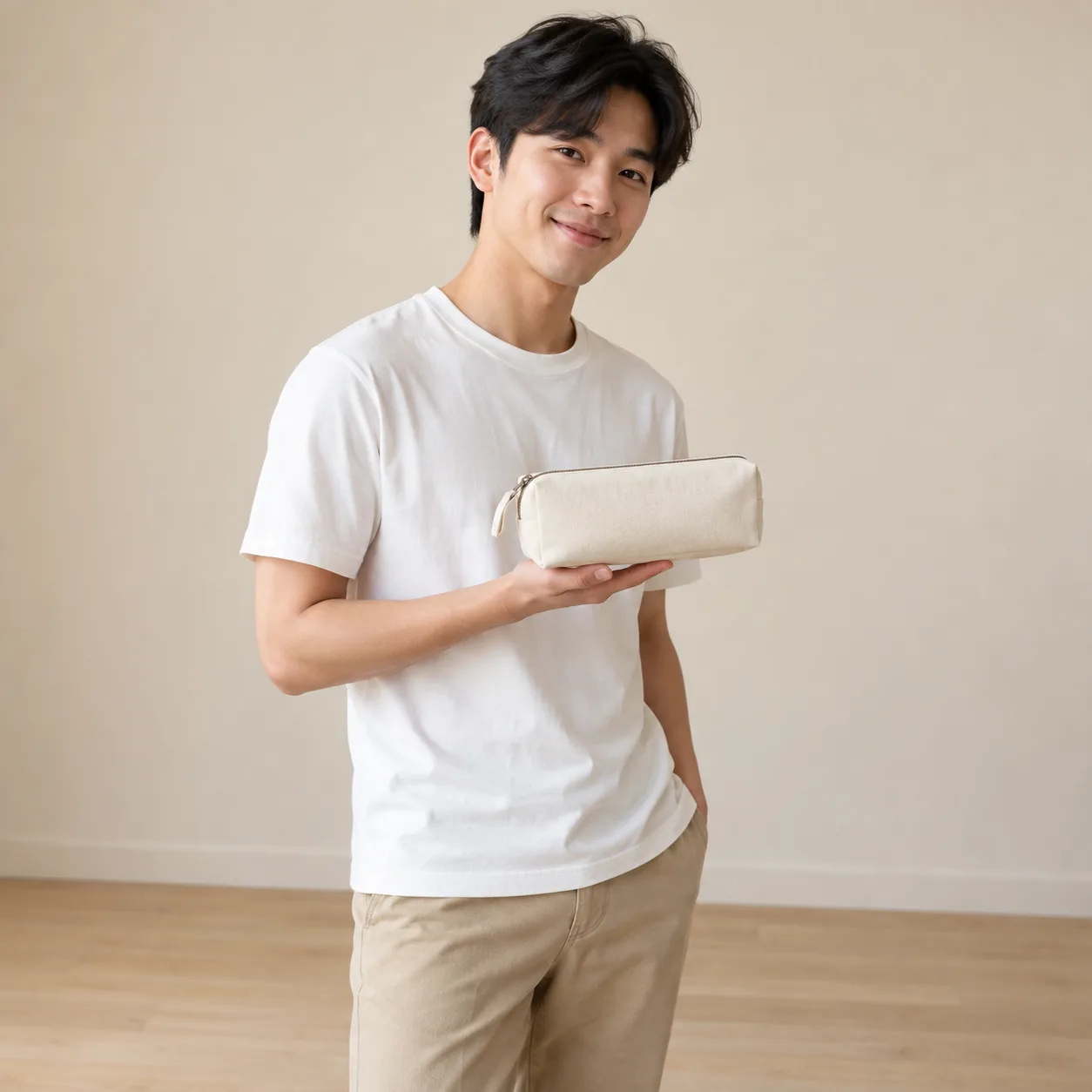 Ảnh thực tế Hộp Bút Canvas Theo Yêu Cầu tại Tuivaikhongdet.vn