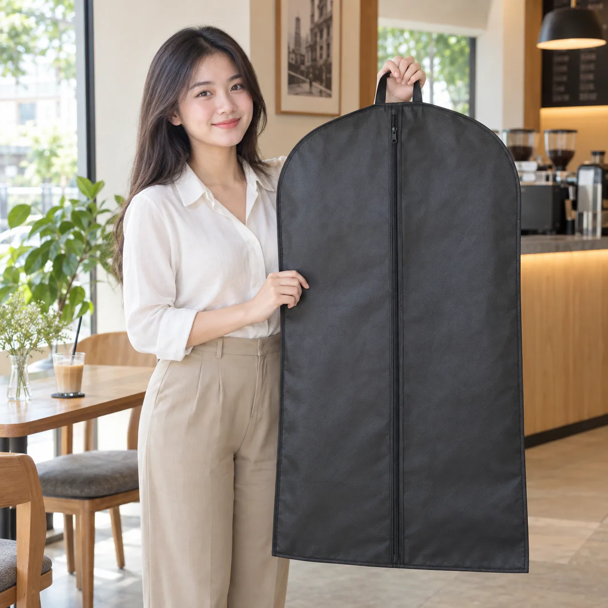 Ảnh thực tế Túi Bọc Áo Vest Bằng Vải Không Dệt tại Tuivaikhongdet.vn