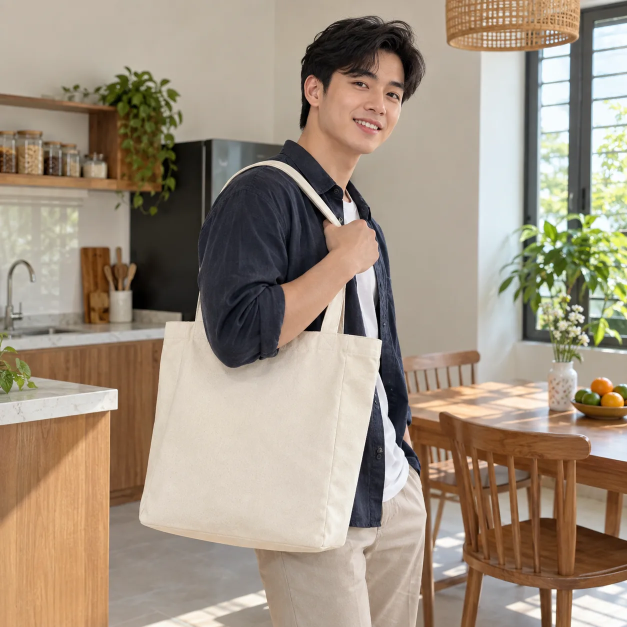 Ảnh thực tế Túi Canvas Thời Trang Theo Thiết Kế tại Tuivaikhongdet.vn