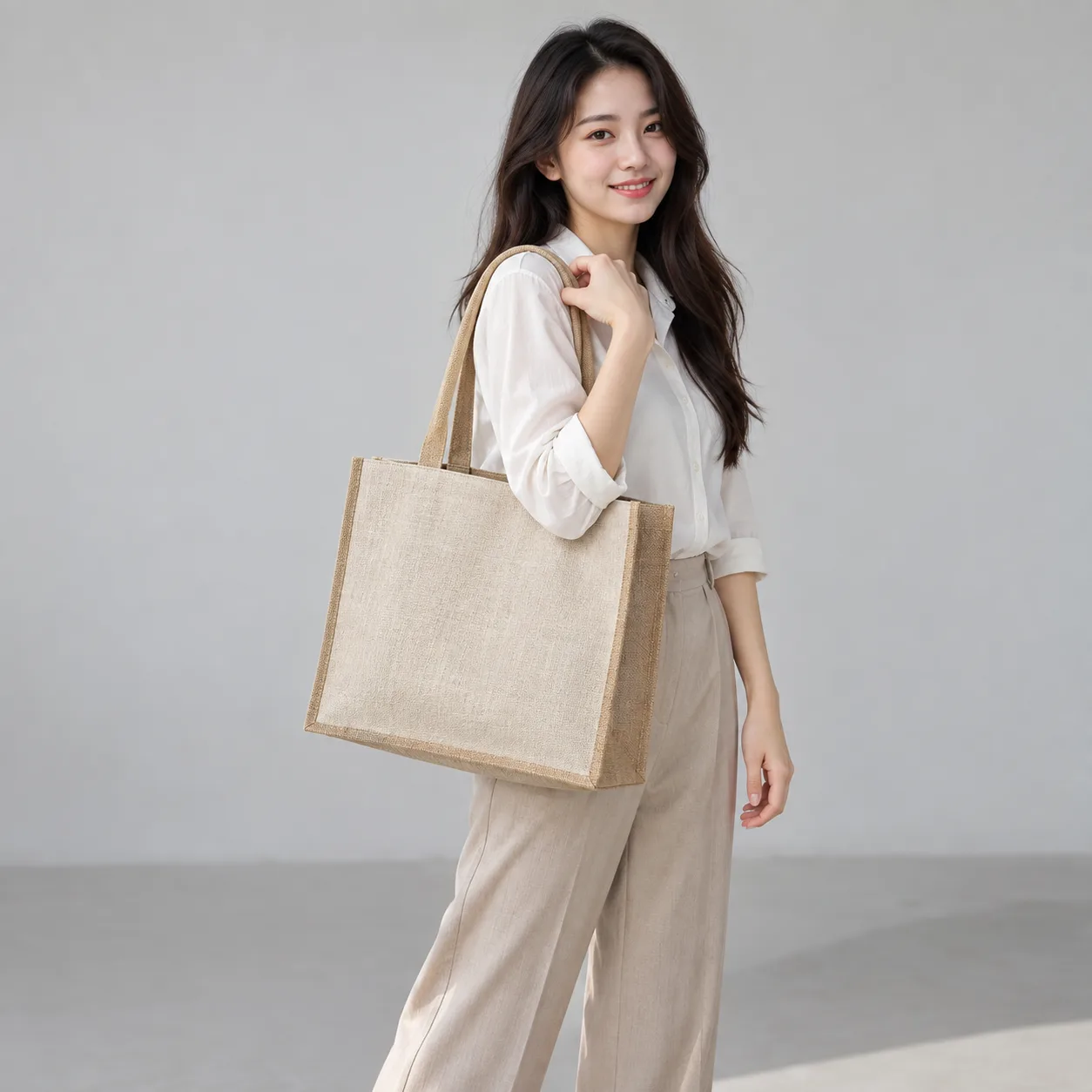 Ảnh thực tế Túi Linen Đựng Quà Doanh Nghiệp tại Tuivaikhongdet.vn