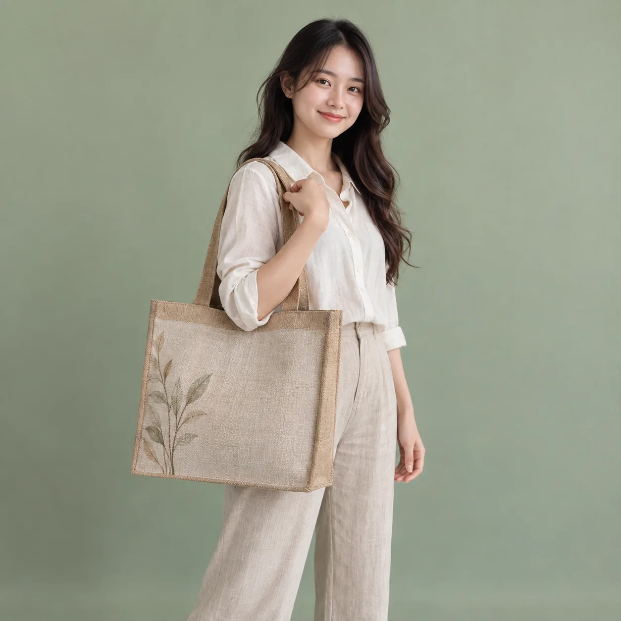 Ảnh thực tế Túi Linen Quà Tặng Doanh Nghiệp May Mặc tại Tuivaikhongdet.vn