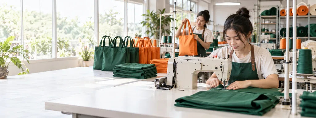 Xưởng sản xuất túi vải theo yêu cầu