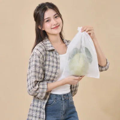 Bao Vải Không Dệt Bọc Trái Cây – ảnh sản phẩm với người mẫu Việt Nam